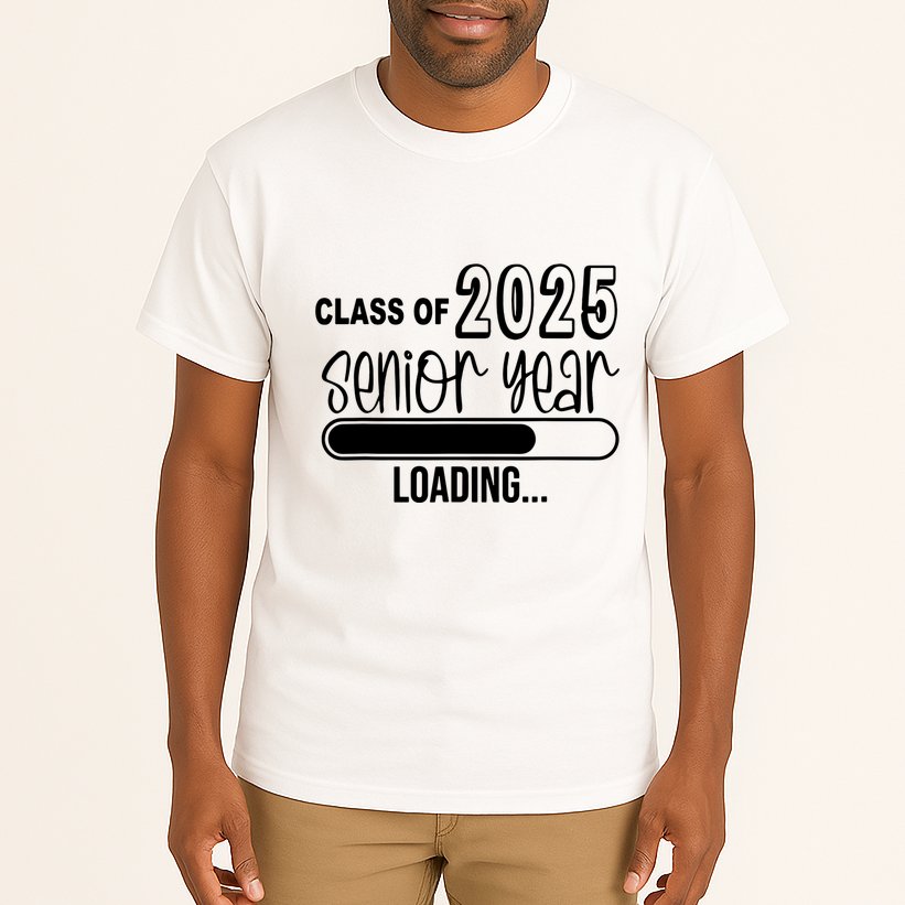 Class Of 2025 Senior Year Loading Senior 2025 Tall T-Shirt