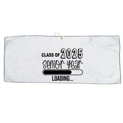 Class Of 2025 Senior Year Loading Senior 2025 Large Microfiber Waffle Golf Towel