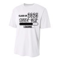 Class Of 2025 Senior Year Loading Senior 2025 Performance Sprint T-Shirt