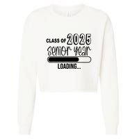 Class Of 2025 Senior Year Loading Senior 2025 Cropped Pullover Crew