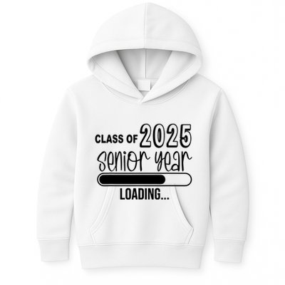 Class Of 2025 Senior Year Loading Senior 2025 Kids Hoodie