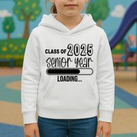 Class Of 2025 Senior Year Loading Senior 2025 Kids Hoodie