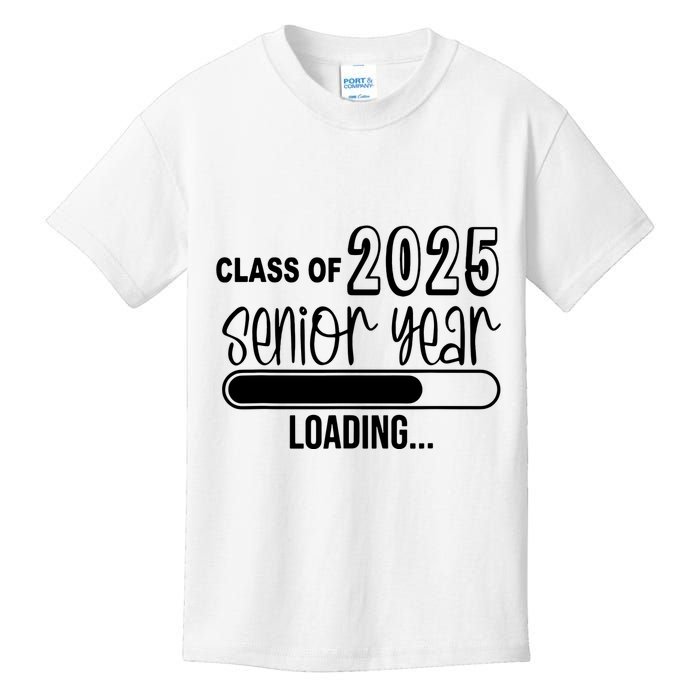 Class Of 2025 Senior Year Loading Senior 2025 Kids T-Shirt