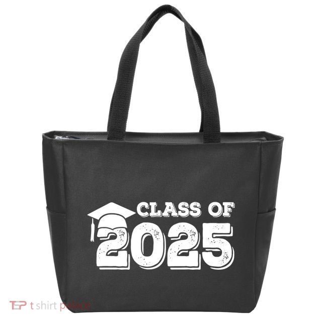 Class Of 2025 Senior Graduation 2025 Zip Tote Bag