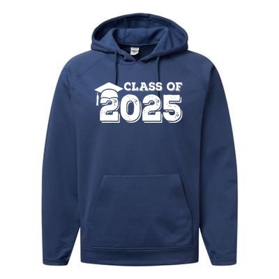 Class Of 2025 Senior Graduation 2025 Performance Fleece Hoodie