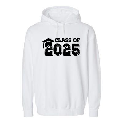 Class Of 2025 Senior Graduation 2025 Garment-Dyed Fleece Hoodie