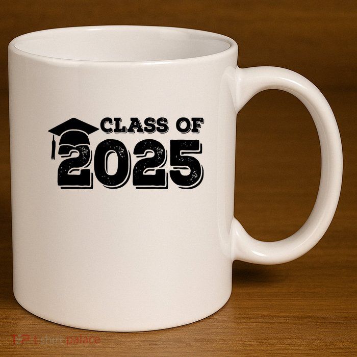 Class Of 2025 Senior Graduation 2025 11oz C Handle Ceramic Mug