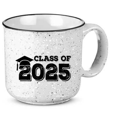 Class Of 2025 Senior Graduation 2025 15oz Campfire Ceramic Mug