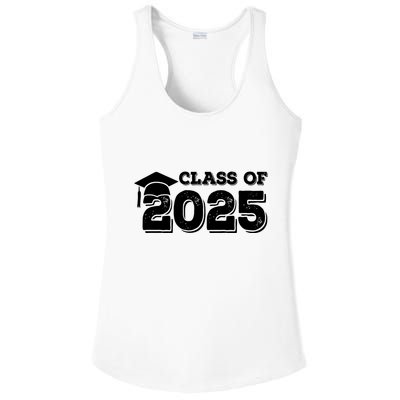 Class Of 2025 Senior Graduation 2025 Ladies PosiCharge Competitor Racerback Tank