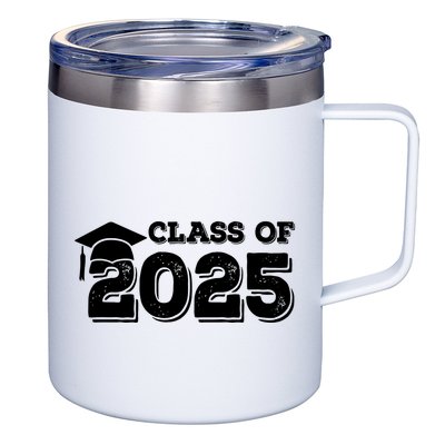 Class Of 2025 Senior Graduation 2025 12oz Stainless Steel Coffee Mug