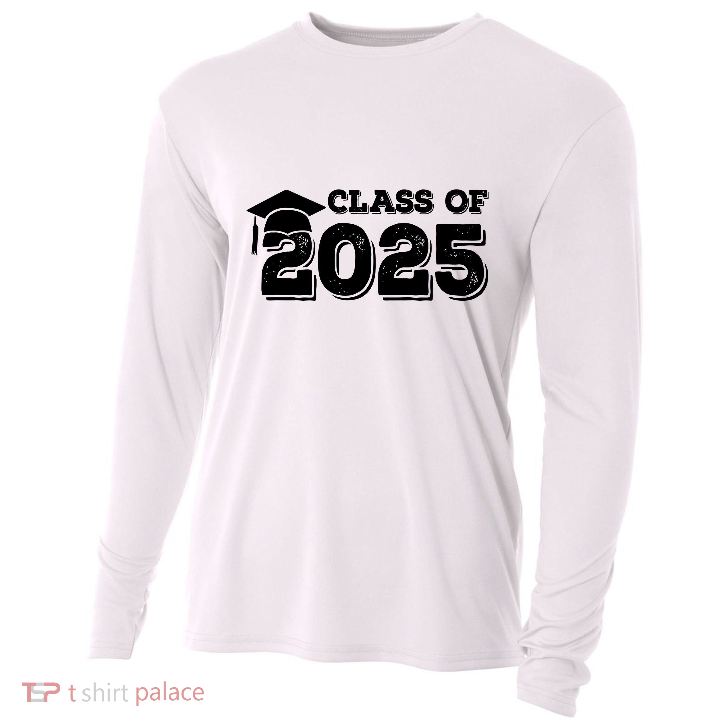 Class Of 2025 Senior Graduation 2025 Cooling Performance Long Sleeve Crew