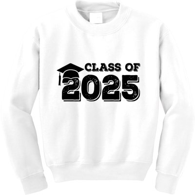 Class Of 2025 Senior Graduation 2025 Kids Sweatshirt