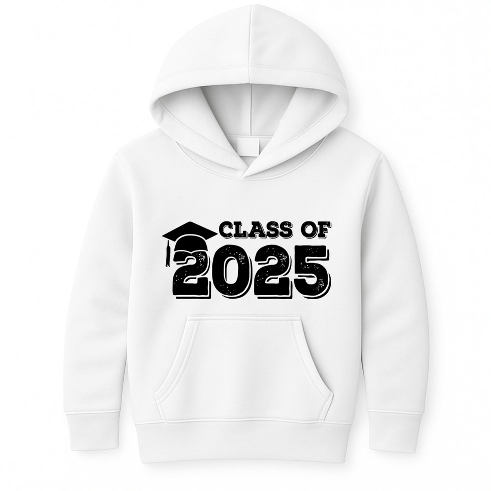 Class Of 2025 Senior Graduation 2025 Kids Hoodie