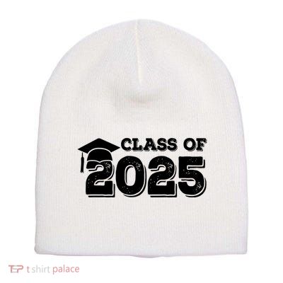 Class Of 2025 Senior Graduation 2025 Short Acrylic Beanie
