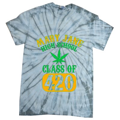 Class Of 420 Marijuana Cannabis Pothead Stoner Tie-Dye T-Shirt