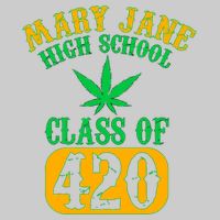 Class Of 420 Marijuana Cannabis Pothead Stoner Tie-Dye T-Shirt