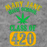 Class Of 420 Marijuana Cannabis Pothead Stoner Sustainable Beanie