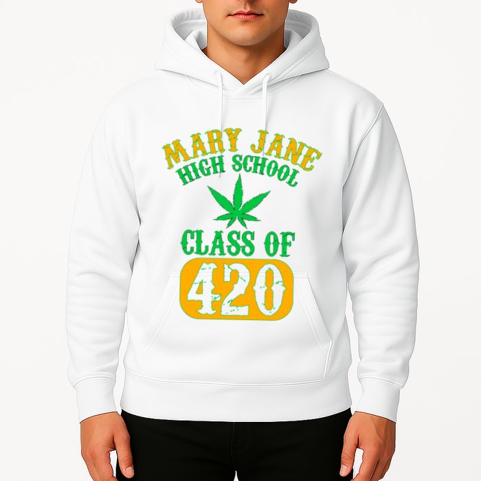 Class Of 420 Marijuana Cannabis Pothead Stoner Hoodie