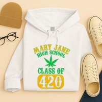 Class Of 420 Marijuana Cannabis Pothead Stoner Hoodie