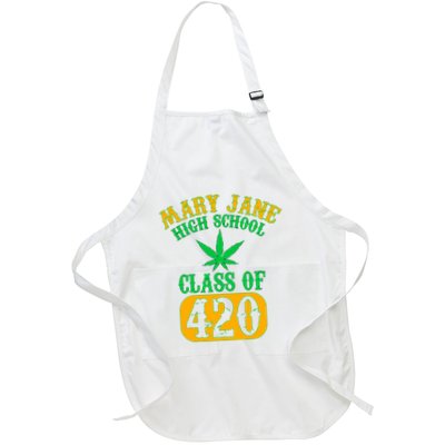 Class Of 420 Marijuana Cannabis Pothead Stoner Apron