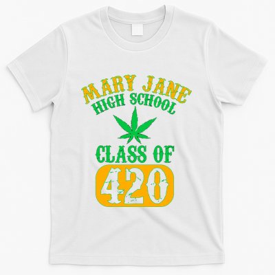 Class Of 420 Marijuana Cannabis Pothead Stoner T-Shirt