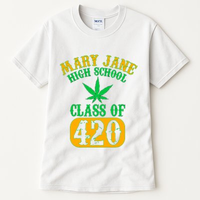 Class Of 420 Marijuana Cannabis Pothead Stoner Tall T-Shirt