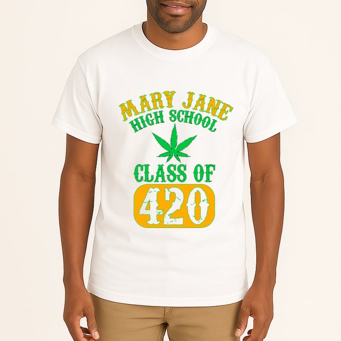 Class Of 420 Marijuana Cannabis Pothead Stoner Tall T-Shirt