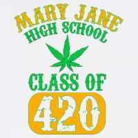 Class Of 420 Marijuana Cannabis Pothead Stoner Sustainable Bucket Hat