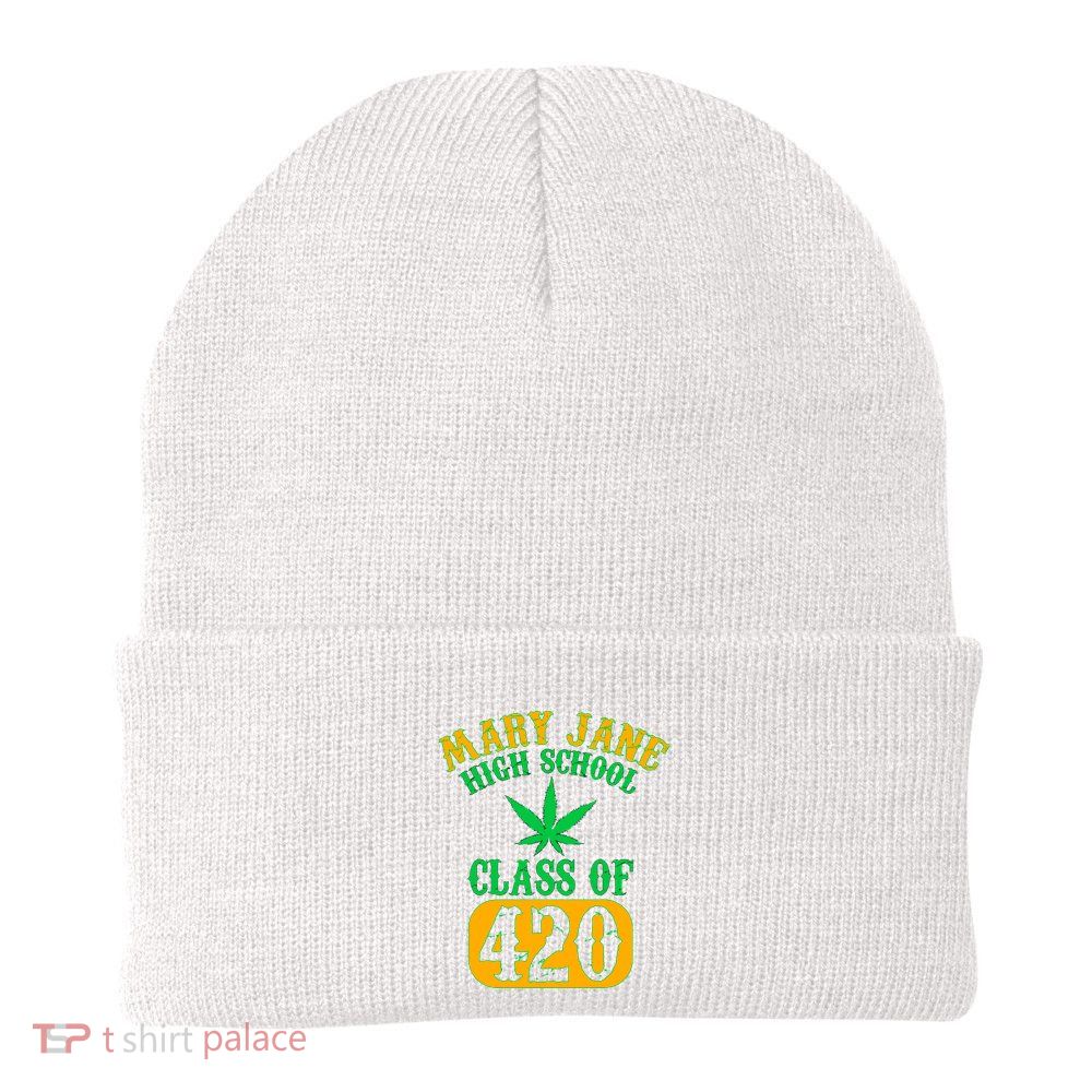 Class Of 420 Marijuana Cannabis Pothead Stoner Beanie
