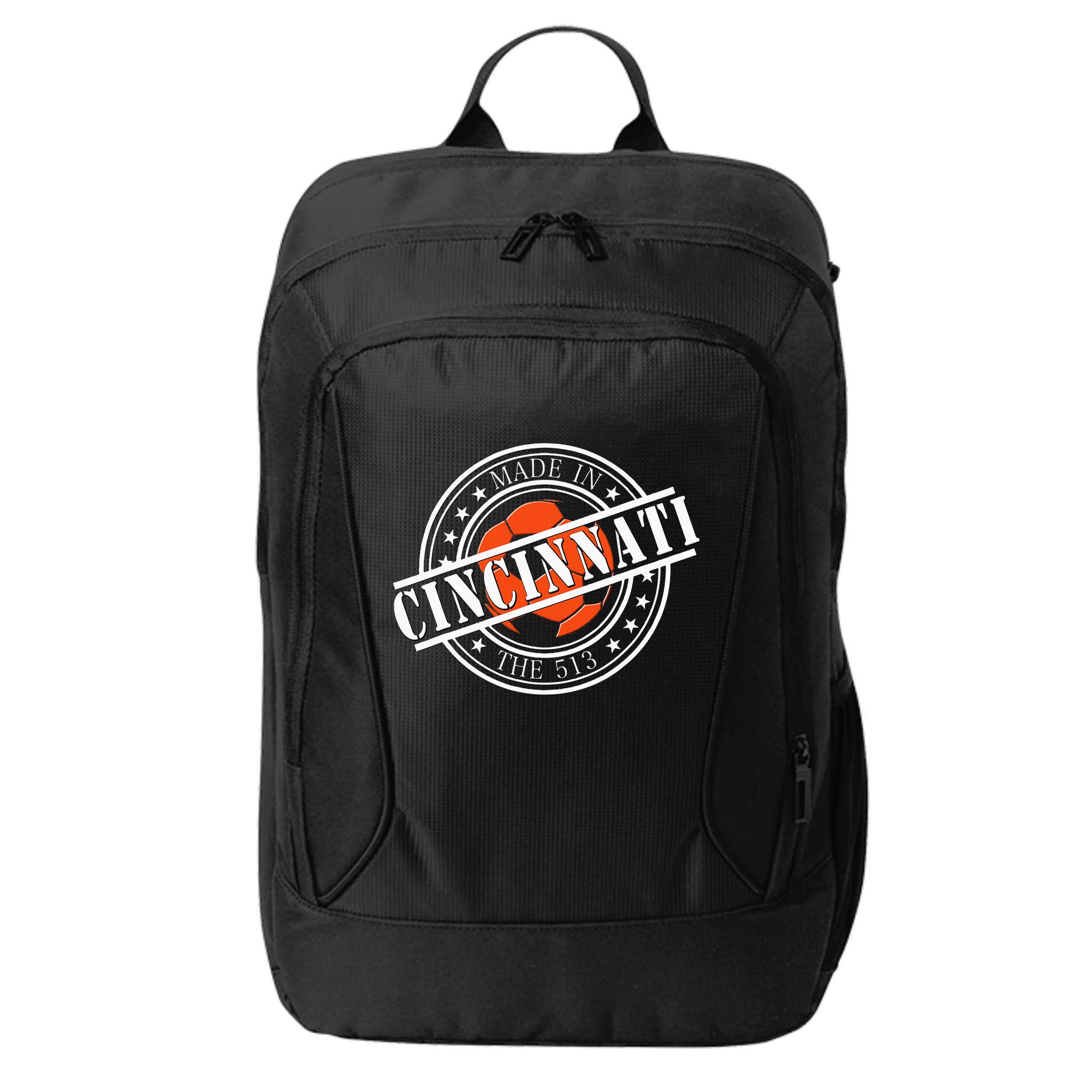 Cincinnati Ohio 513 Soccer Squad City Backpack