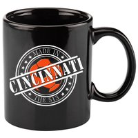 Cincinnati Ohio 513 Soccer Squad 11oz C Handle Ceramic Mug