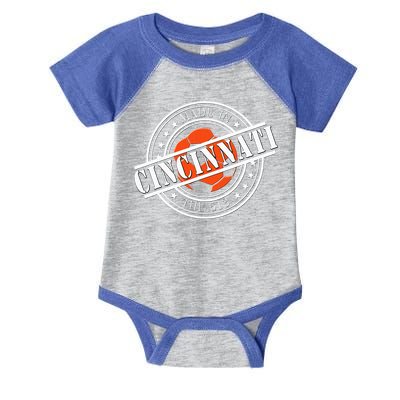 Cincinnati Ohio 513 Soccer Squad Infant Baby Jersey Bodysuit