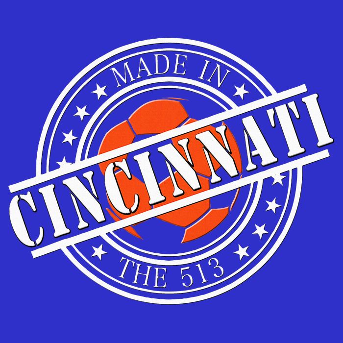 Cincinnati Ohio 513 Soccer Squad Visor