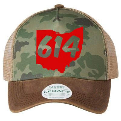 Columbus Ohio 614 Area Code 614 Legacy Tie Dye Trucker Hat