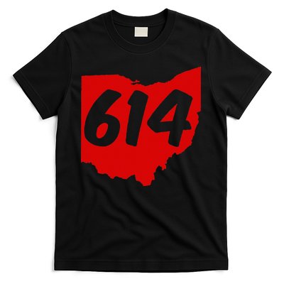 Columbus Ohio 614 Area Code 614 T-Shirt
