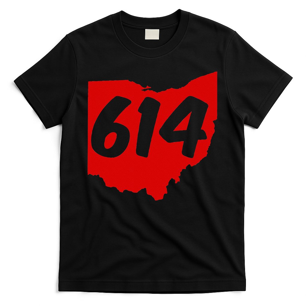 Columbus Ohio 614 Area Code 614 T-Shirt