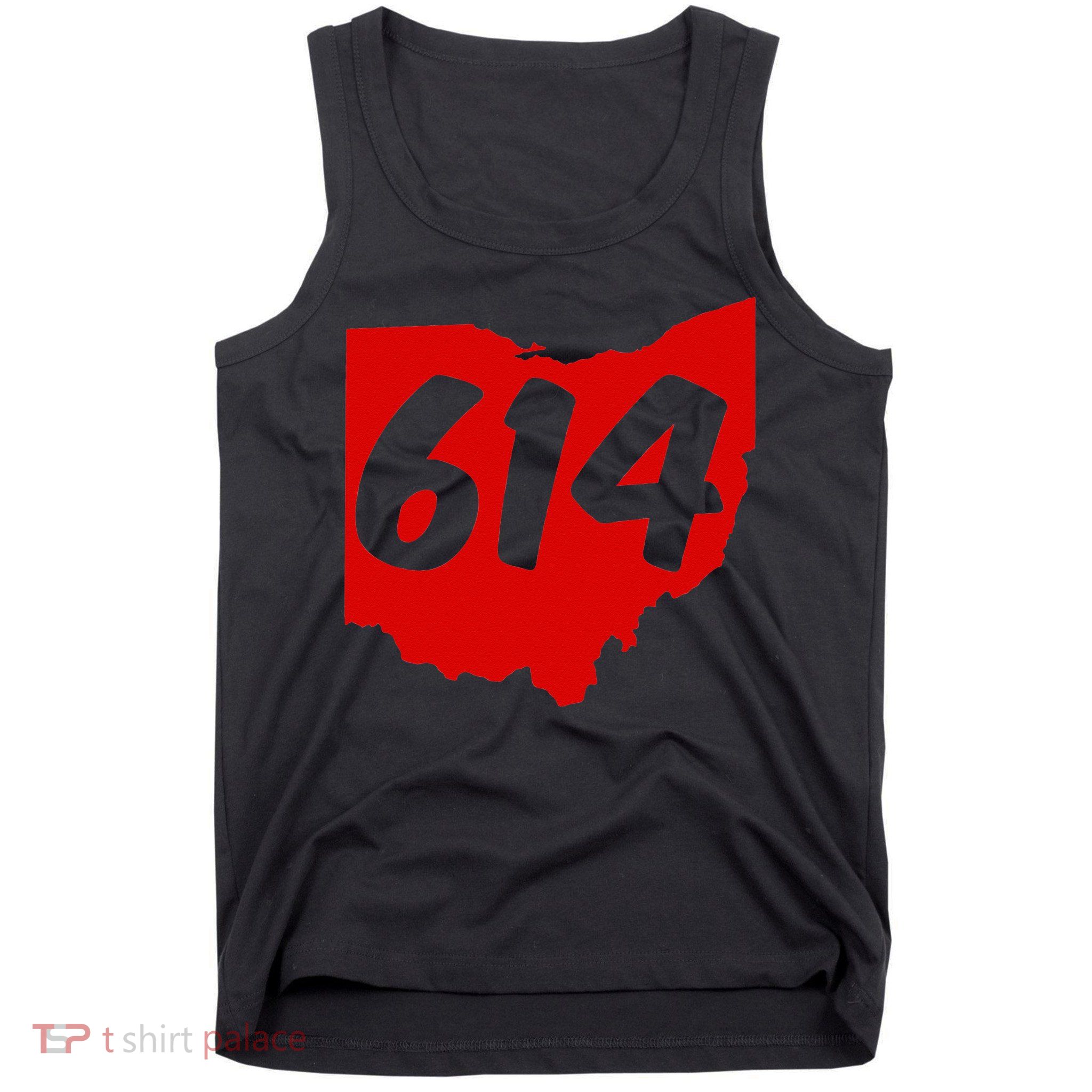 Columbus Ohio 614 Area Code 614 Tank Top