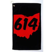 Columbus Ohio 614 Area Code 614 Golf Towel