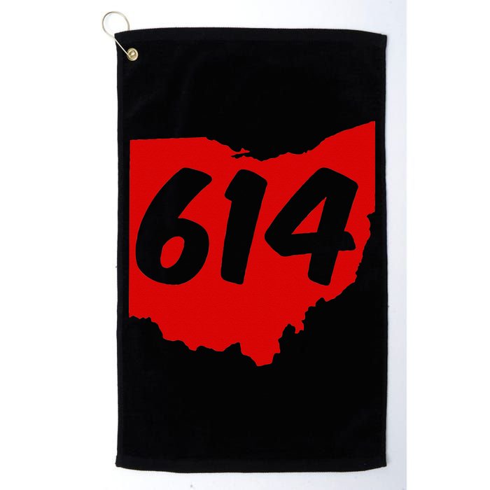 Columbus Ohio 614 Area Code 614 Golf Towel