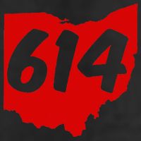 Columbus Ohio 614 Area Code 614 Golf Towel