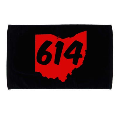 Columbus Ohio 614 Area Code 614 Microfiber Hand Towel