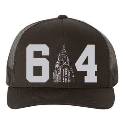 Columbus Ohio 614 Yupoong Adult 5-Panel Trucker Hat