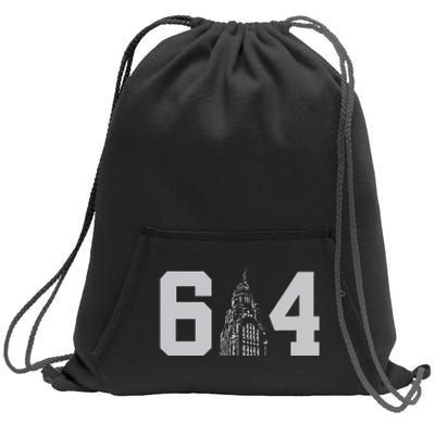 Columbus Ohio 614 Sweatshirt Cinch Pack Bag