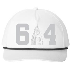 Columbus Ohio 614 Snapback Five-Panel Rope Hat