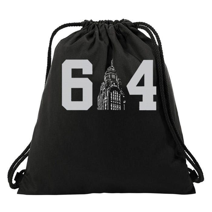 Columbus Ohio 614 Drawstring Bag