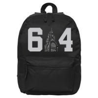 Columbus Ohio 614 16 in Basic Backpack