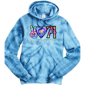 Class Of 74 1974 50th Class Reunion Tie Dye Graduation Items Tie Dye Hoodie