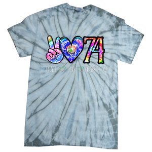 Class Of 74 1974 50th Class Reunion Tie Dye Graduation Items Tie-Dye T-Shirt