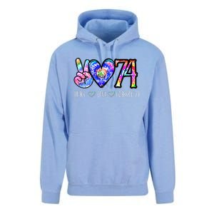 Class Of 74 1974 50th Class Reunion Tie Dye Graduation Items Unisex Surf Hoodie