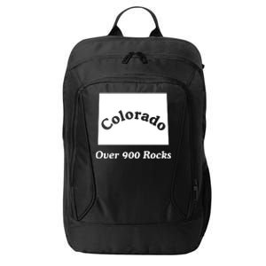 Colorado Over 900 Rocks City Backpack